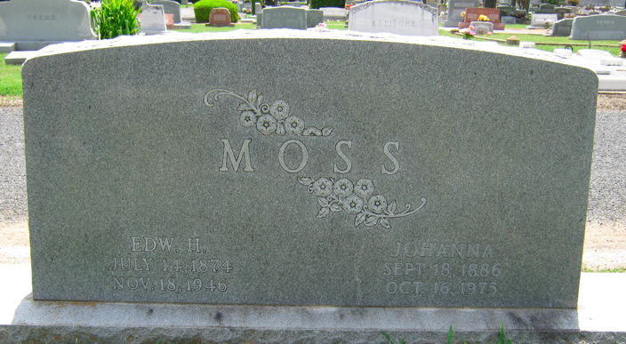 Moss, Edward H. and Johanna
