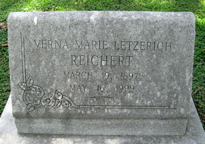 Reichert, Verna Marie Letzerich