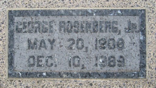 Rosenberg, George Jr.