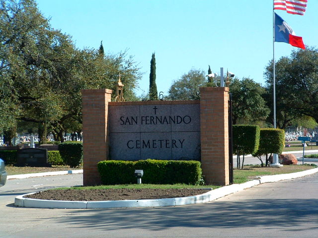 San Fernando Cemetery II, San Antonio, Bexar, Texas, USA: Barritt