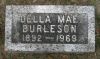 Burleson, Della Mae