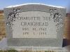 Craighead, Charlotte Sue