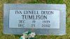 Tumlinson, Iva Lynell Dixon