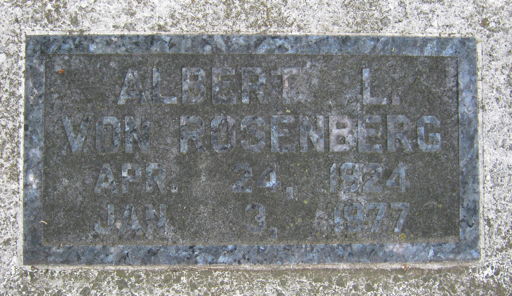von Rosenberg, Albert L.