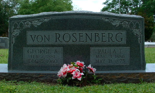 von Rosenberg, George A. and Paula T.