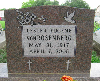 von Rosenberg, Lester Eugene